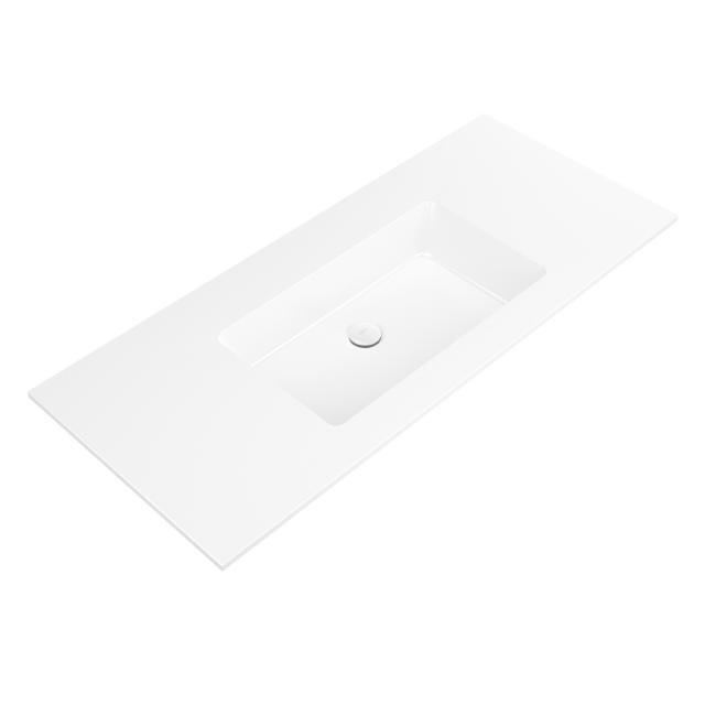 neoro n50 ultra-flat drop-in washbasin W: 120.5 D: 51.5 cm white, without tap hole