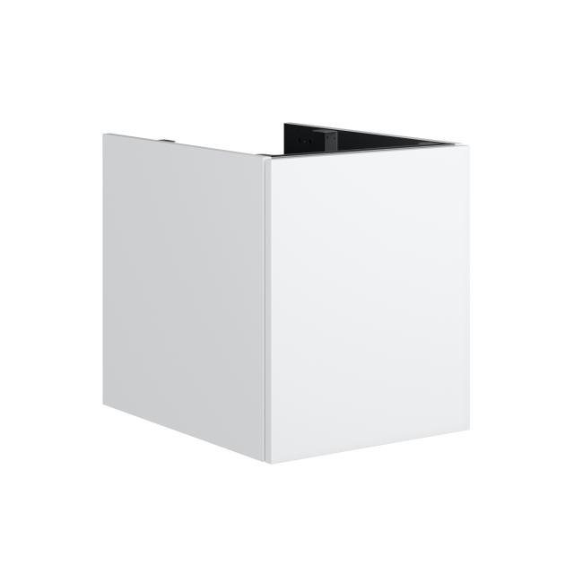 neoro n50 vanity unit for countertop with 1 pull-out compartment front matt white / corpus matt white