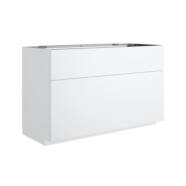 neoro n50 vanity unit W: 120 cm, with 2 pull-out compartments matt white