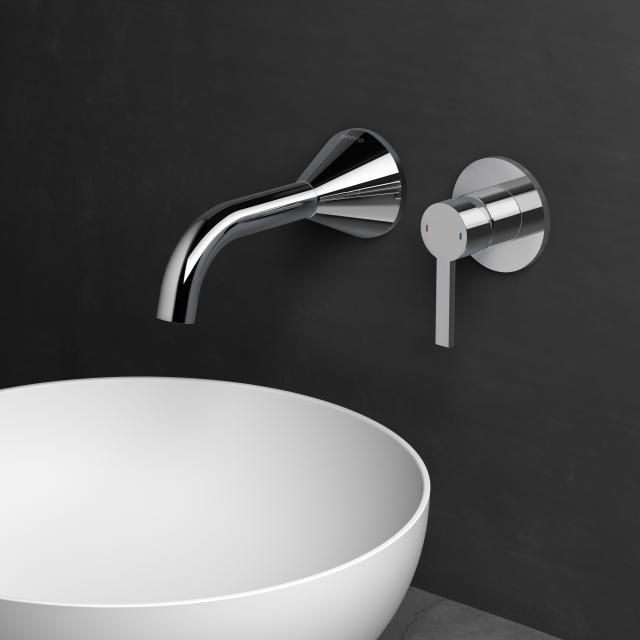 neoro n70 | n80 wall-mounted basin fitting chrome