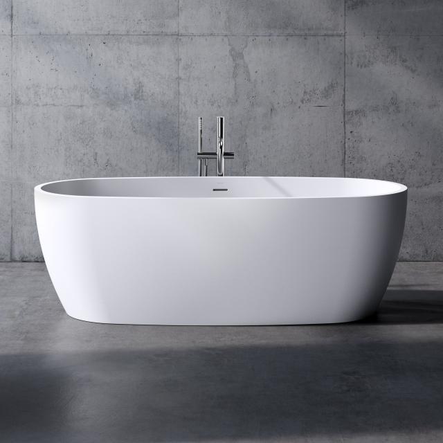 neoro n80 freestanding bath L: 180 W: 80 H: 59.7 cm, with easy-care surface
