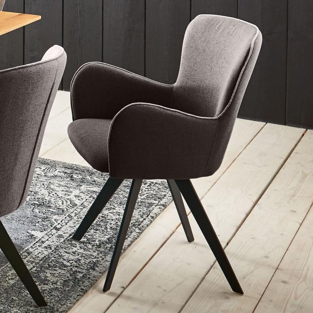 Niehoff AVALON chair with armrests and base