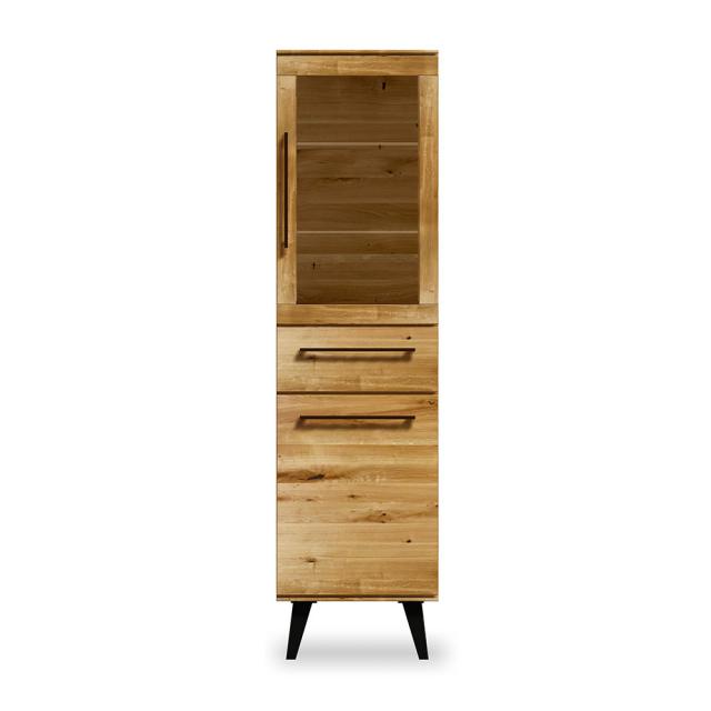 Niehoff EASY display cabinet with 2 doors and 1 drawer