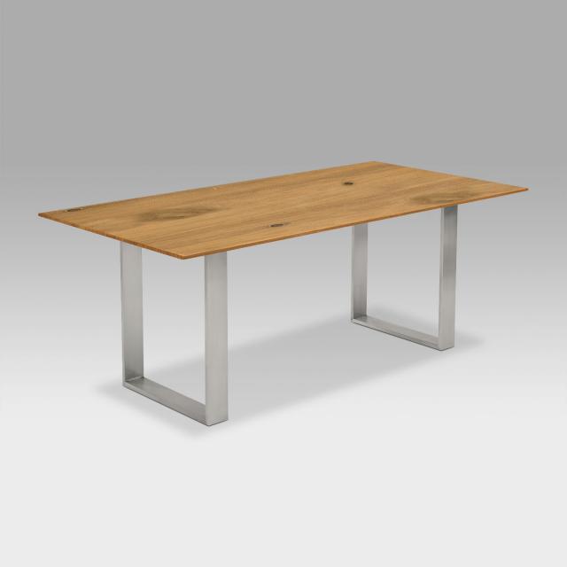 Niehoff OAK-EDITION CUBIC dining table with runners