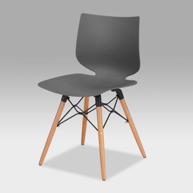 Niehoff TULA chair with solid wood base