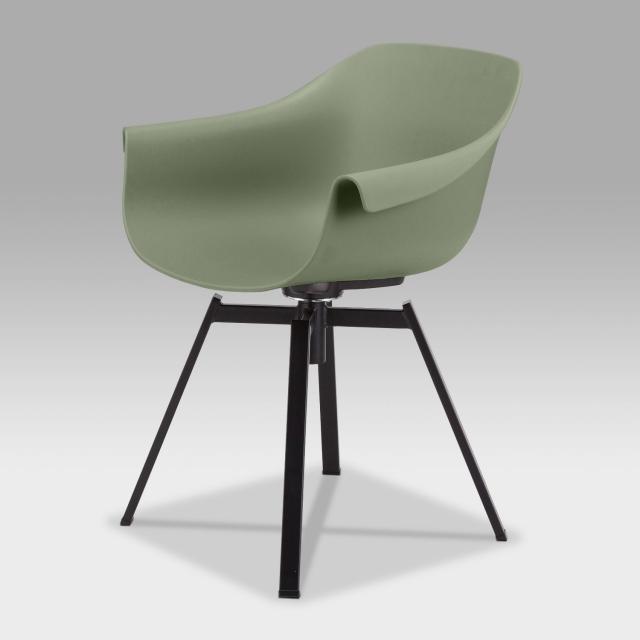 Niehoff TULIP chair with armrests and base