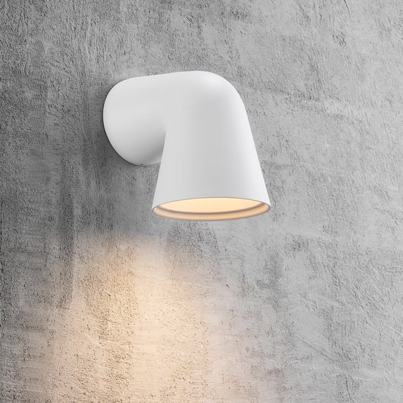 Applique murale extérieure Arcus Smart LED 440lm 2200K-6500K IP54 Nordlux Gris | Castorama