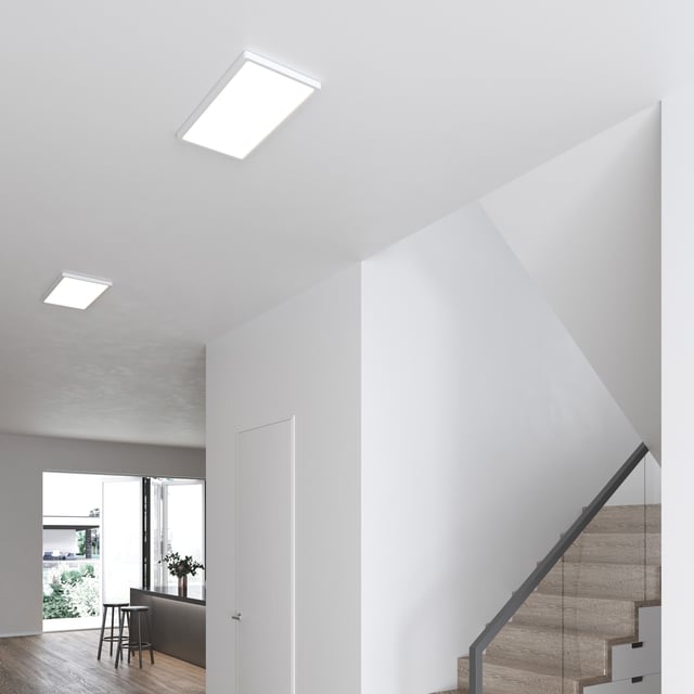 Plafoniera Da Soffitto Nordlux Trio 45, Bianca, 46 Cm, E27 Max 40W, IP20, Con Cavo E Interruttore