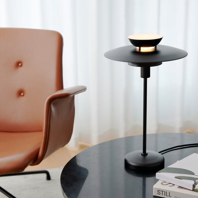 Lampada Da Tavolo A Stella Di Carta Con Supporto – Diametro 45cm, Altezza 68cm, Cavo 1,5m, Attacco E14 - 3
