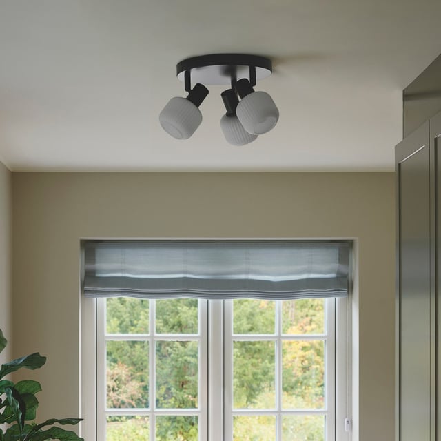 Nordlux Plafoniera Da Soffitto Trio 45 – Bianca 40W E27 IP20 3001601 - 5