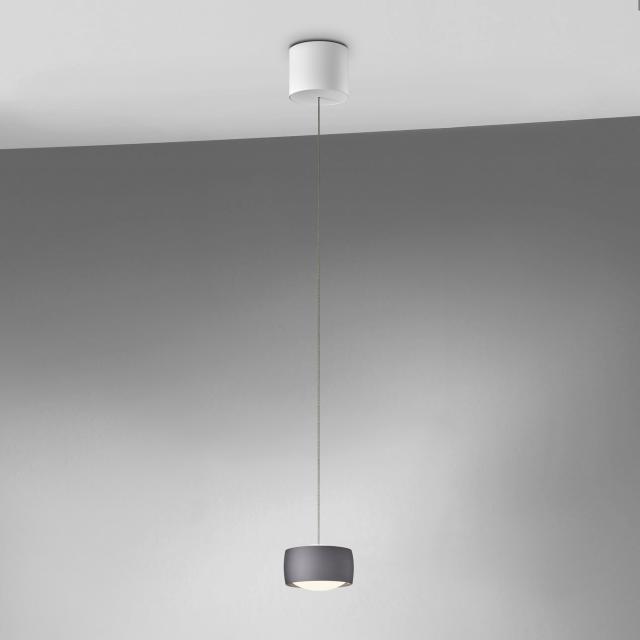 OLIGO GRACE Tunable White LED pendant light with height adjustment and dimmer, single-headed