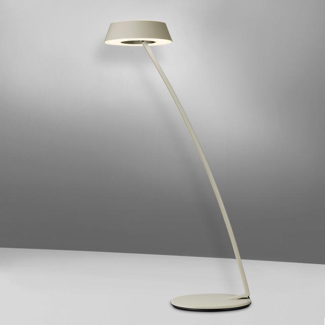 OLIGO Plus GLANCE LED table lamp curved with dimmer