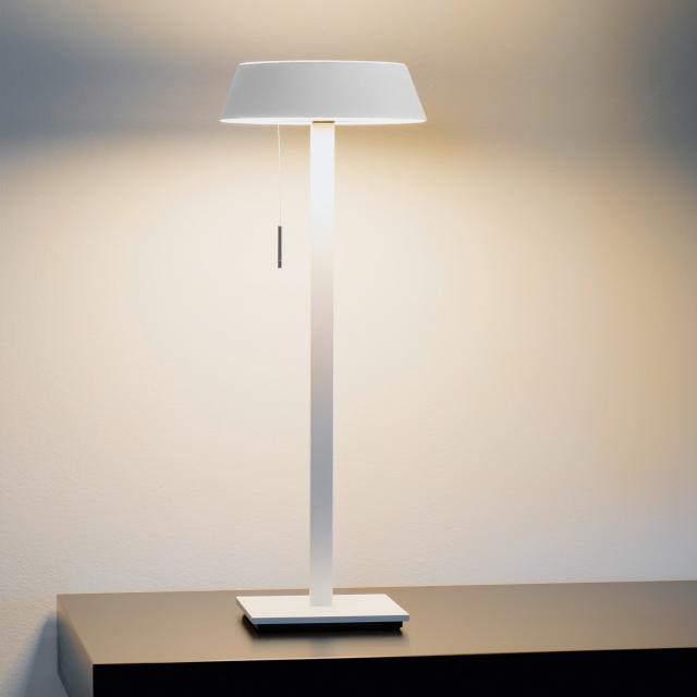 OLIGO Plus GLANCE LED table lamp straight with dimmer