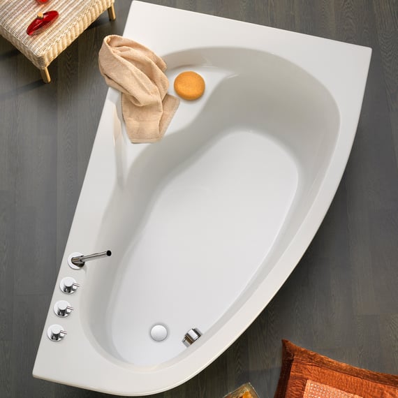 Micuna Sweet Bear Baby-Badewanne – Weiß/Grau, Für Jungen & Mädchen