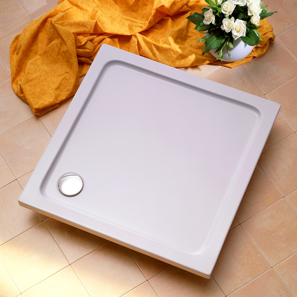 Ottofond Aruba rectangular shower tray without support
