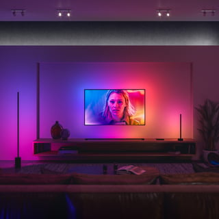 PHILIPS Hue White and color ambiance Signe Lampadaire LED avec variateur -  8719514476219