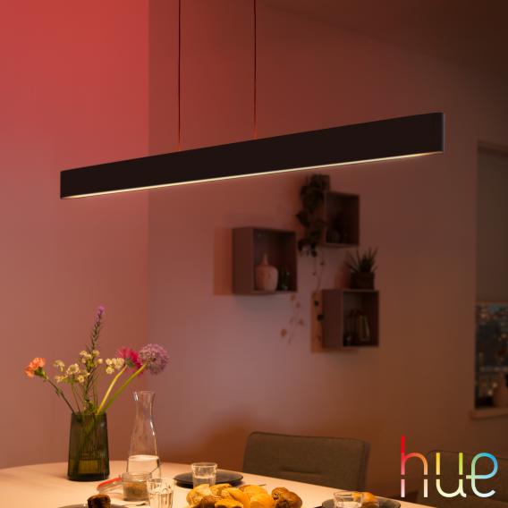 een andere Verstikkend Trojaanse paard PHILIPS Hue White and color ambiance Ensis LED pendant light with dimmer -  8719514343368 | REUTER
