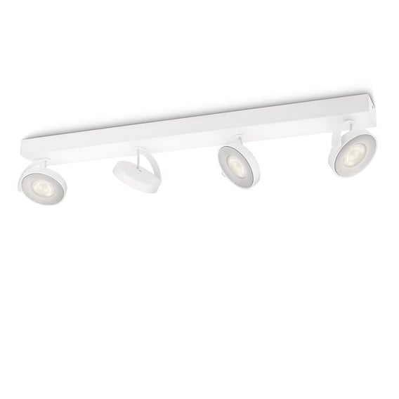 Susteen knuffel Klik PHILIPS myLiving Clockwork LED ceiling light/spotlight 4 heads - 531743116  | REUTER