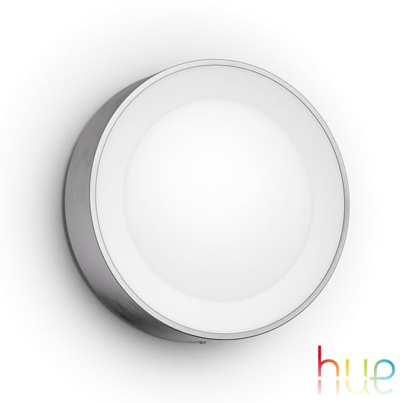 Philips Hue White & Color Ambiance SANA Applique 20W - Bluetooth - Noir, fonctionne avec Alexa
