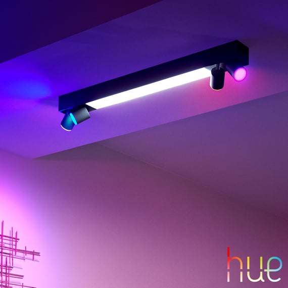 Plafonniers, tubes, bandeaux LED Philips Hue fait le plein de nouveautés  pour pulser la lumière chez vous