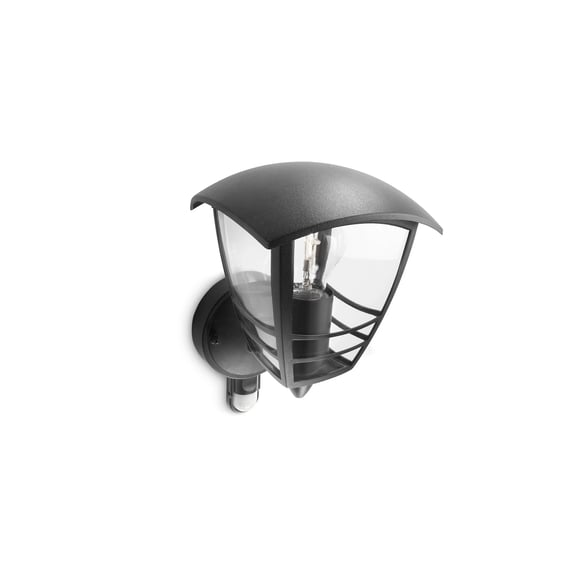Lutec Moon Applique murale LED avec détecteur de mouvements et panneau