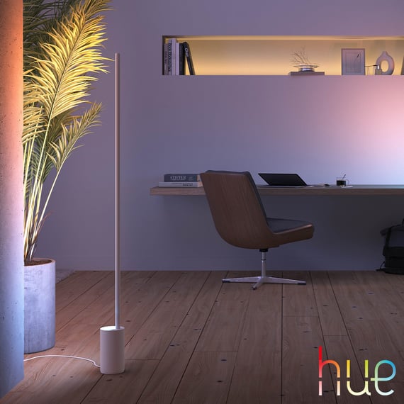 PHILIPS Hue White and color ambiance Signe Lampadaire LED avec