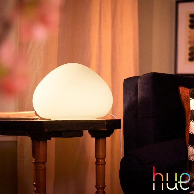 PHILIPS Hue Wellner table lamp with dimmer