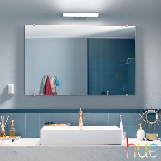 PHILIPS Hue White ambiance Adore LED mirror light / wall light with dimmer