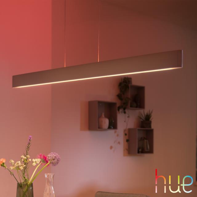PHILIPS Hue White and color ambiance Ensis LED pendant light with dimmer