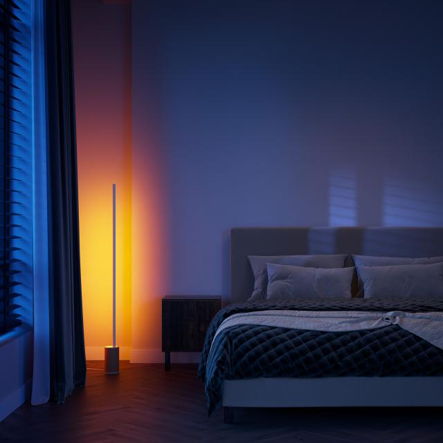 PHILIPS Hue White and Color Ambiance Gradient Signe LED floor lamp with dimmer