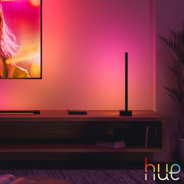 PHILIPS Hue White and color ambiance Signe LED table lamp with dimmer