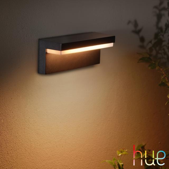 PHILIPS Hue White & Color Ambiance Nyro RGBW LED wall light