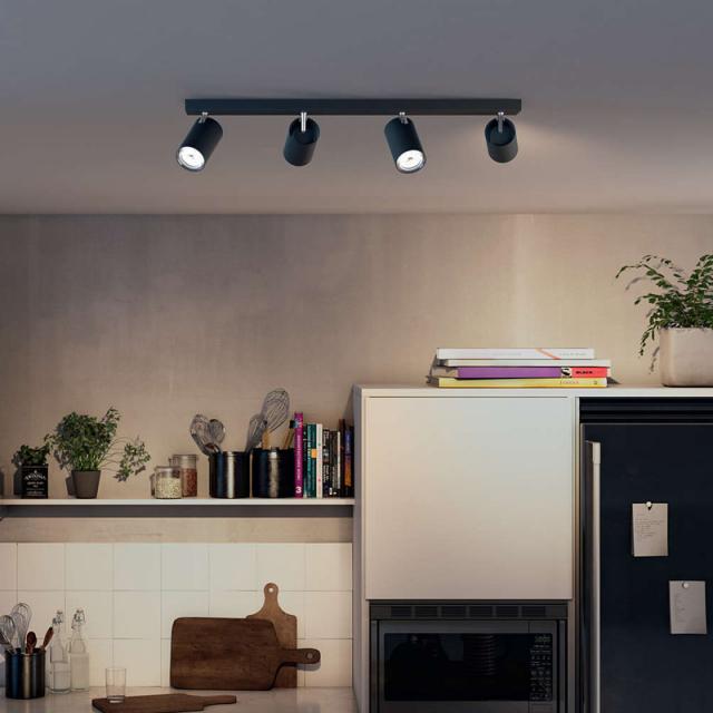 PHILIPS myLiving Kosipo ceiling spotlight 4 heads