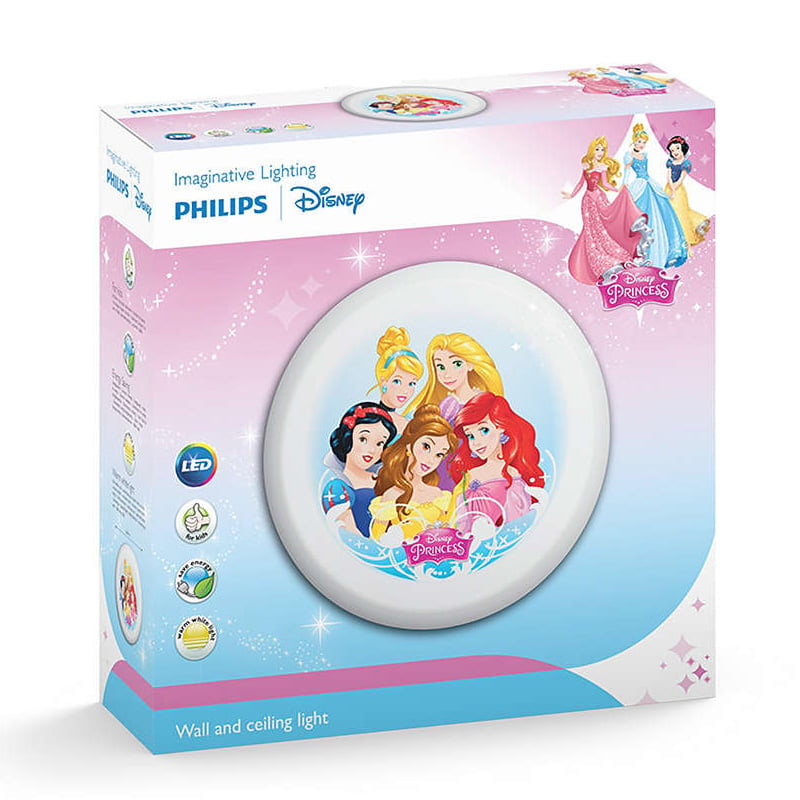 Philips Disney Princess Led Ceiling Light Wall Light 7188428p0