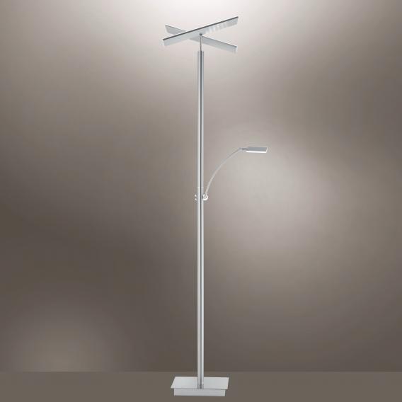 Paul Neuhaus Artur Led Floor Lamp With, Floor Lamp With Reading Light Dimmable