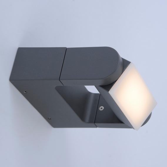Paul Neuhaus Q-Albert RGBW LED wall light with dimmer