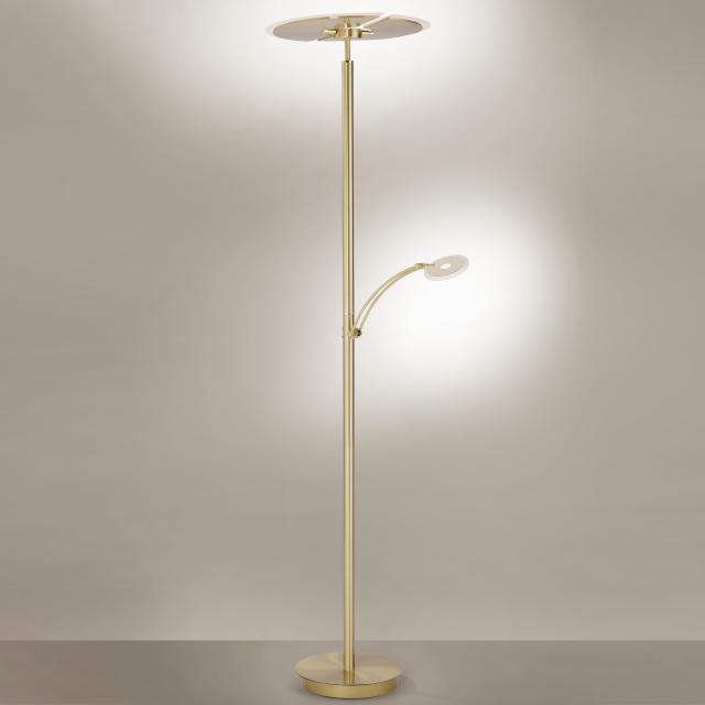 Paul Neuhaus Artur LED floor lamp with dimmer and CCT, round