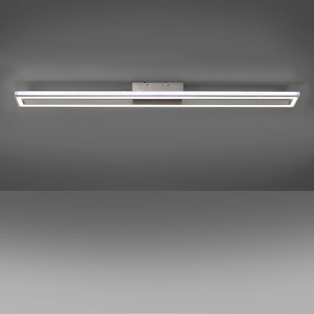 Paul Neuhaus Helix RGBW LED ceiling light with dimmer and CCT, square