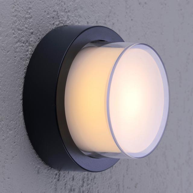 Paul Neuhaus Q-Erik RGBW LED ceiling light / wall light with dimmer