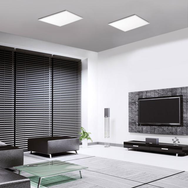 Paul Neuhaus Q-Flag CCT LED ceiling light with dimmer, square