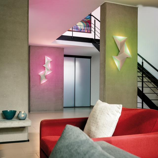 Paul Neuhaus Q-Tetra Master RGBW Applique murale LED avec variateur