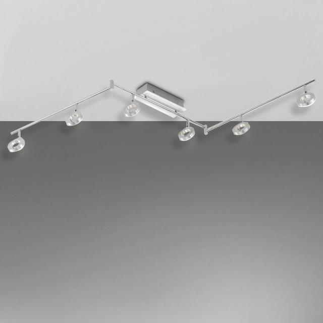 Paul Neuhaus Sileda LED ceiling light, 6 heads