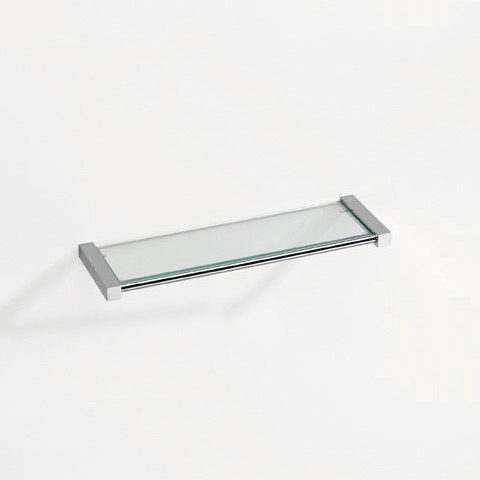 Pomd Or Metric Glass Shelf Chrome 385040002 Reuter Com