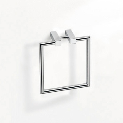 Porte-serviette Anneau Tiger Boston - Acier Inoxydable Brossé - Fixation Murale Facile