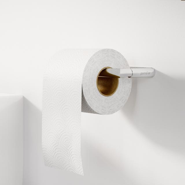 Pomd'or Micra toilet roll holder left