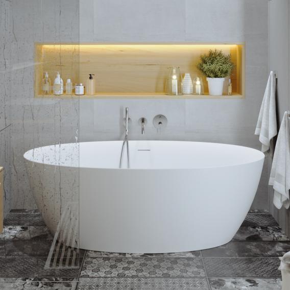 Premium 200 Freestanding Oval Bath, Bathtub Length Standard Height