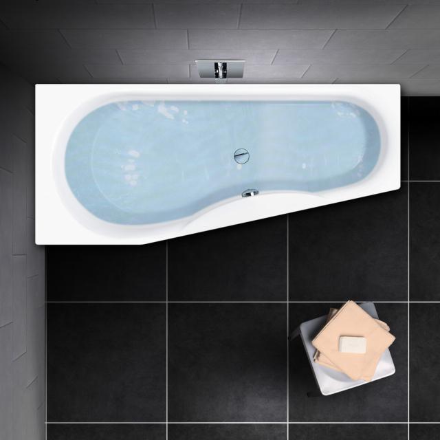 PREMIUM 100 compact bath, built-in L: 170 cm, width: 75 cm, inside depth 46 cm