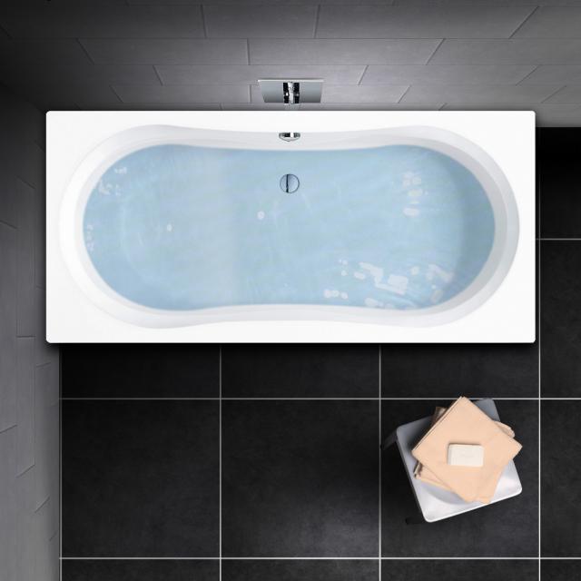 PREMIUM 100 Duo rectangular bath, built-in L: 180 cm, width: 80 cm, inside depth 43 cm