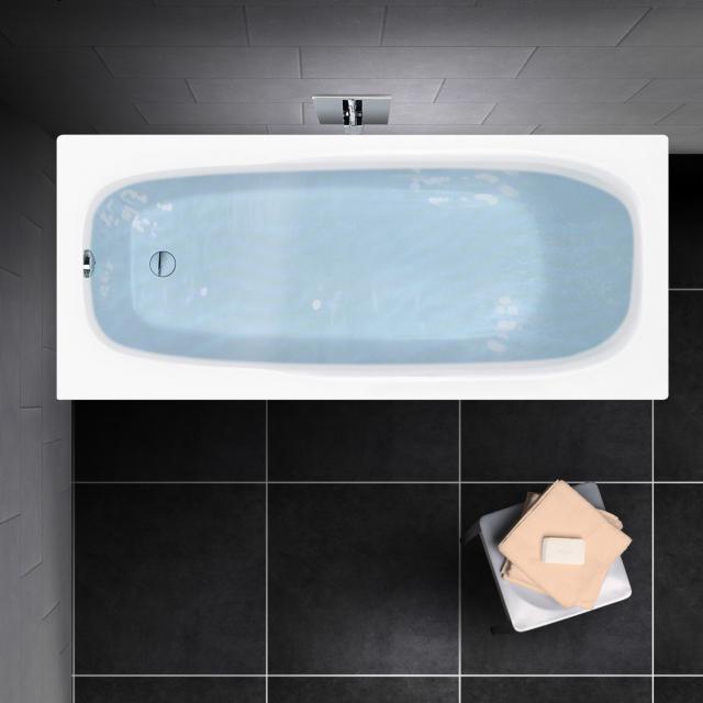 PREMIUM 100 Mono rectangular bath, built-in L: 180 cm, width: 80 cm, inside depth 40 cm