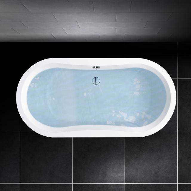 PREMIUM 100 oval bath, built-in L: 190 cm, width: 90 cm, inside depth 46 cm